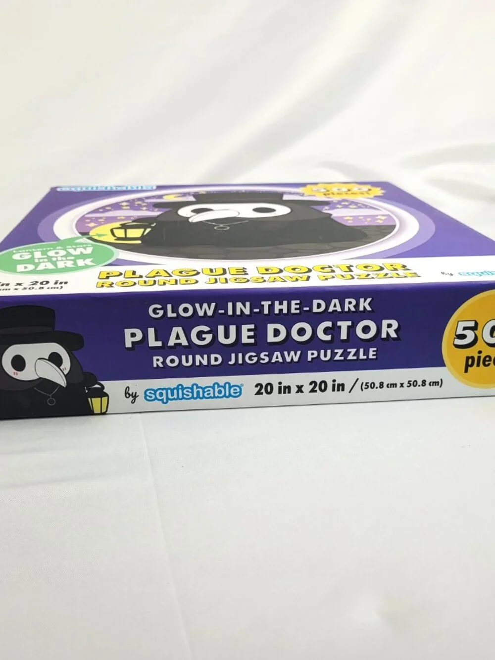 Squishable Plague Doctor Round Puzzle 500 pc 20